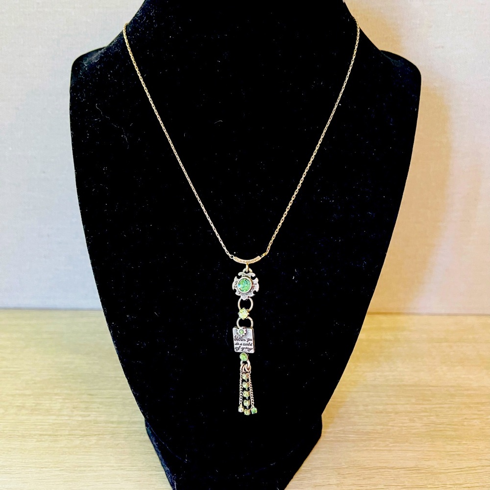 Vintage  Pilgrim  Danish  Design  Spring Necklace